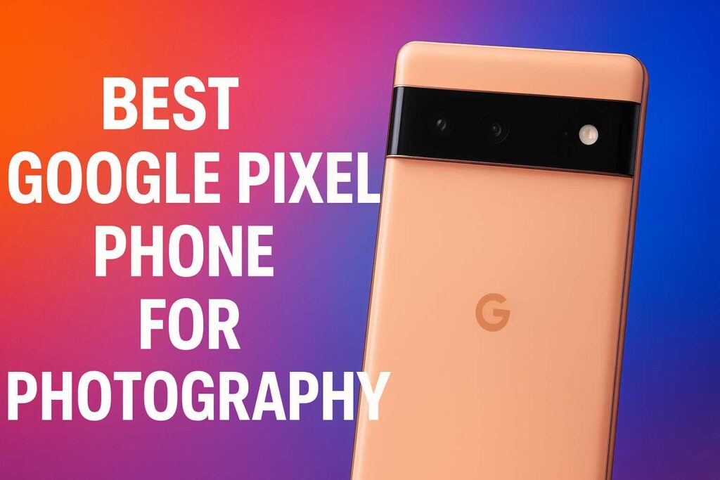 Google pixel phone for photography